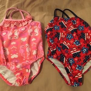 Super Sweet Toddler Girls OP Swimsuit Size 3T